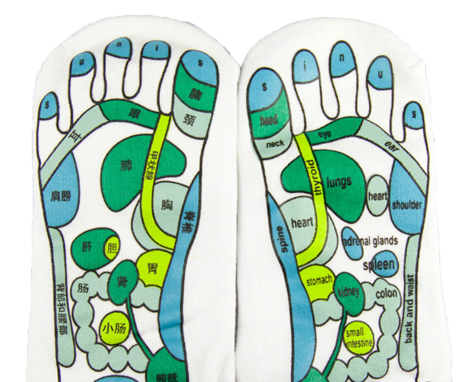 Reflexology Wellness Socks for Holistic Health