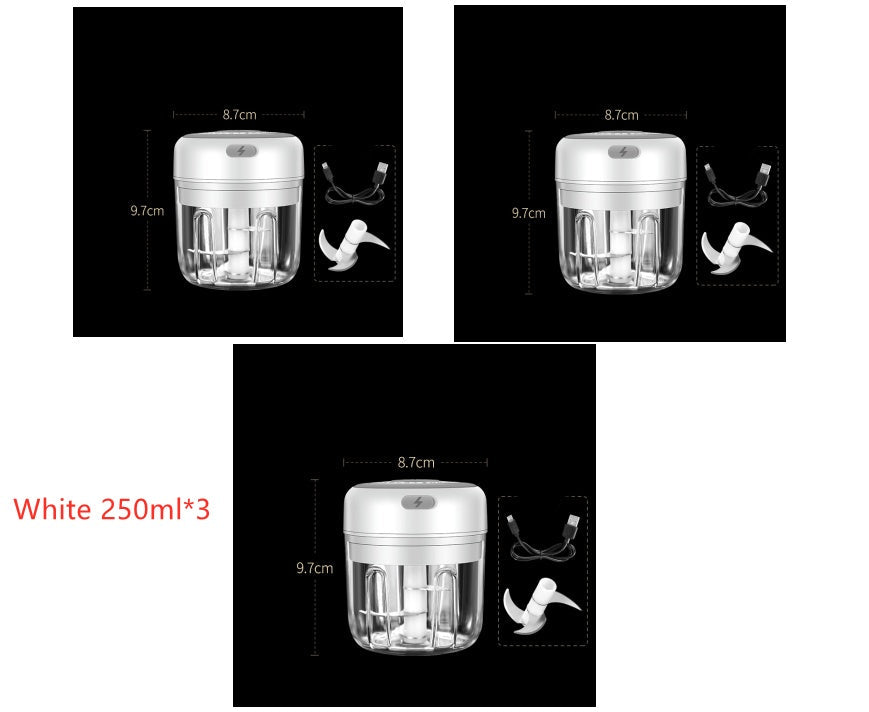 Compact Rechargeable Electric Mini Food Chopper for Effortless Meal Prep