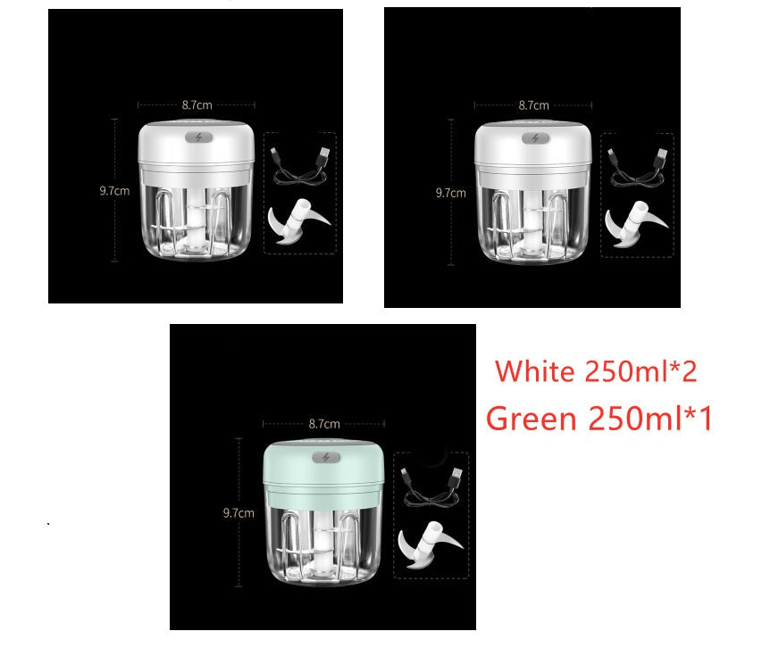 Compact Rechargeable Electric Mini Food Chopper for Effortless Meal Prep