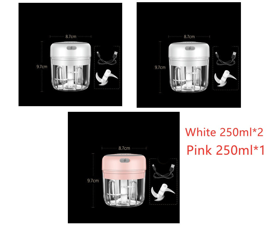 Compact Rechargeable Electric Mini Food Chopper for Effortless Meal Prep