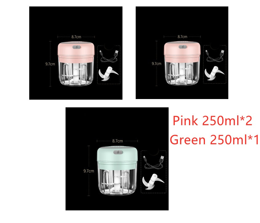 Compact Rechargeable Electric Mini Food Chopper for Effortless Meal Prep