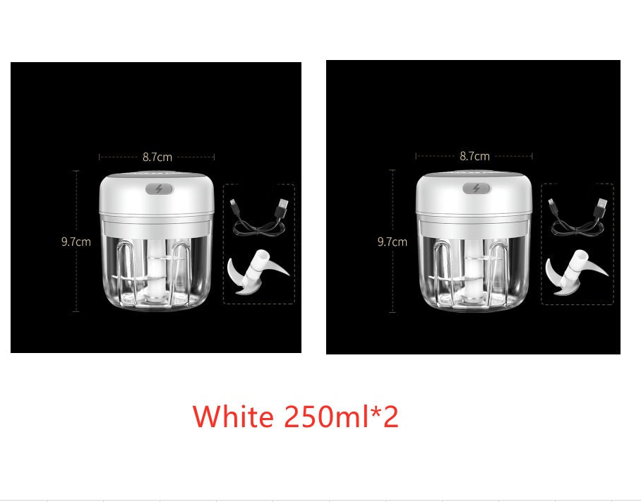 Compact Rechargeable Electric Mini Food Chopper for Effortless Meal Prep