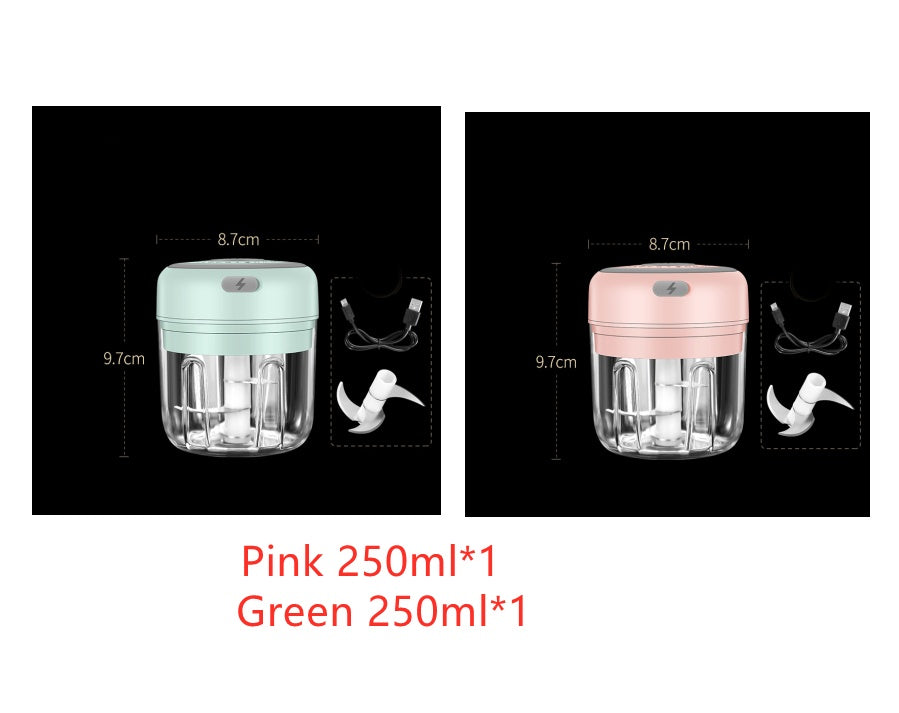 Compact Rechargeable Electric Mini Food Chopper for Effortless Meal Prep
