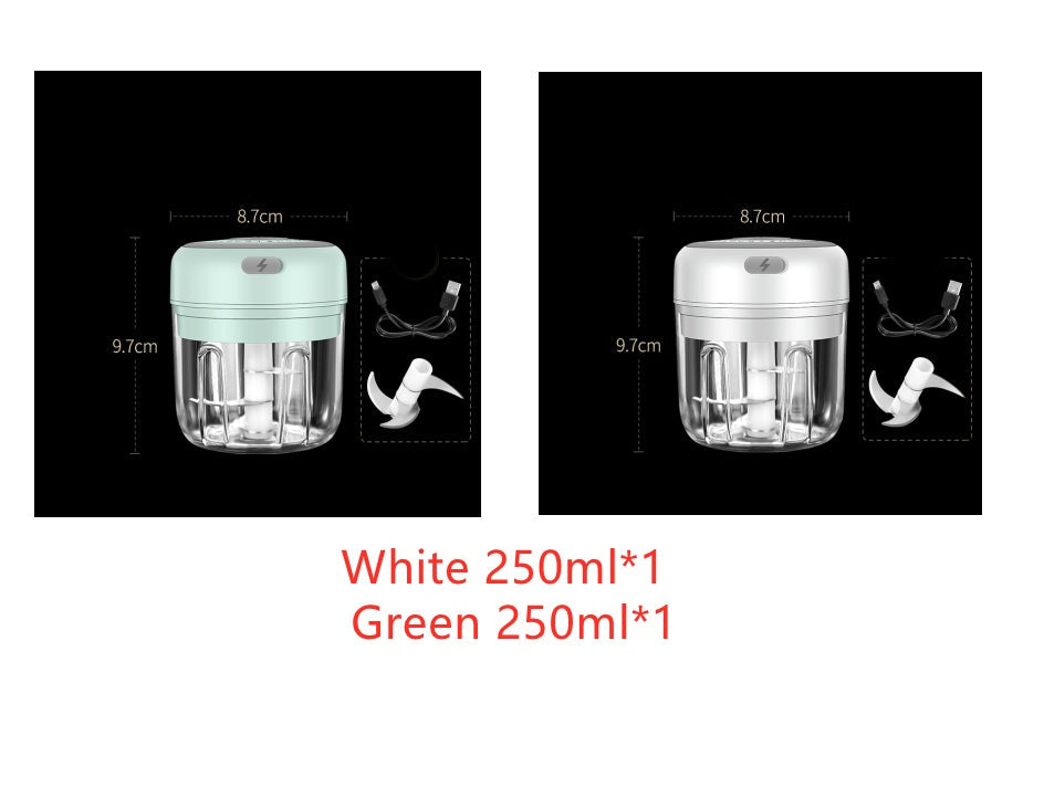 Compact Rechargeable Electric Mini Food Chopper for Effortless Meal Prep