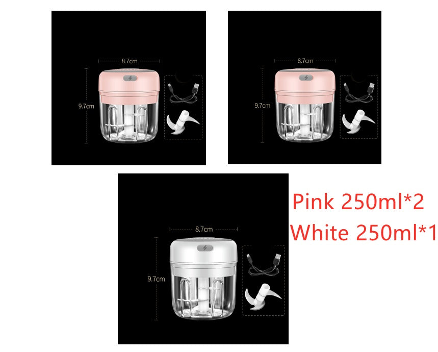 Compact Rechargeable Electric Mini Food Chopper for Effortless Meal Prep