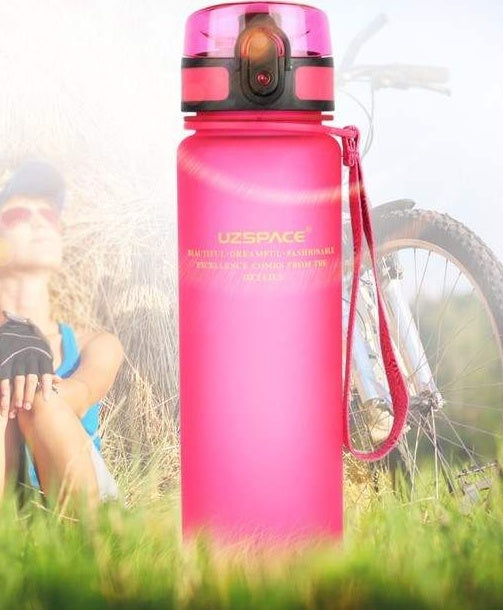 Eco-Friendly Pink Reusable Water Bottle - Sustainable & Durable