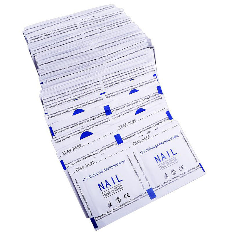 Eco-Friendly Nail Polish Remover Pads - Biodegradable & Convenient