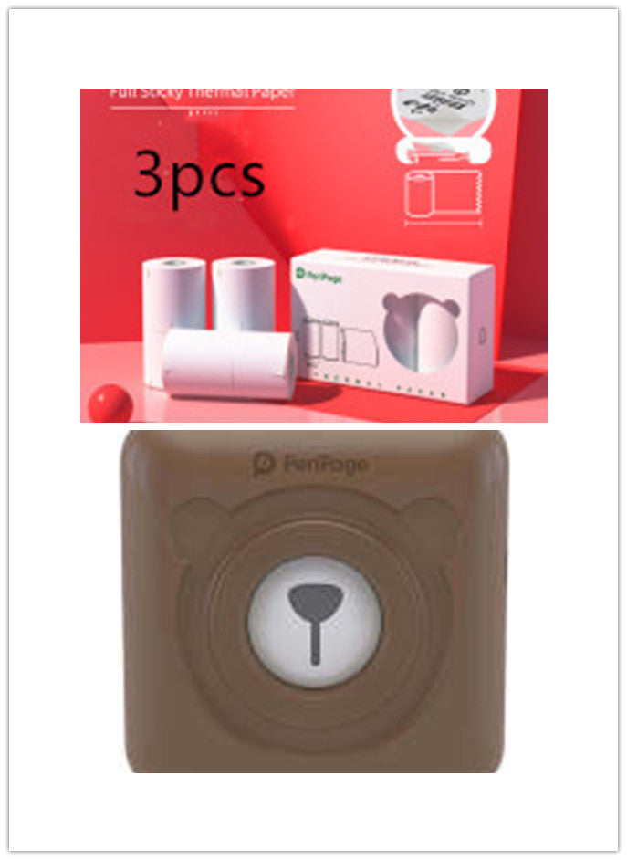 Inkless Pocket Thermal Printer - Eco-Friendly Portable Printing Solution