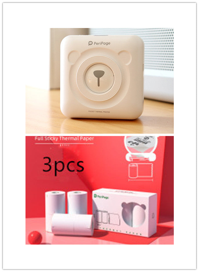 Inkless Pocket Thermal Printer - Eco-Friendly Portable Printing Solution