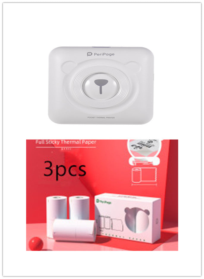 Inkless Pocket Thermal Printer - Eco-Friendly Portable Printing Solution