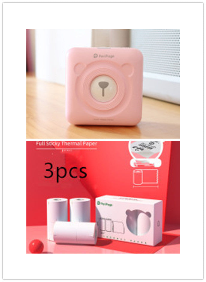 Inkless Pocket Thermal Printer - Eco-Friendly Portable Printing Solution