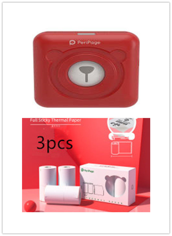 Inkless Pocket Thermal Printer - Eco-Friendly Portable Printing Solution
