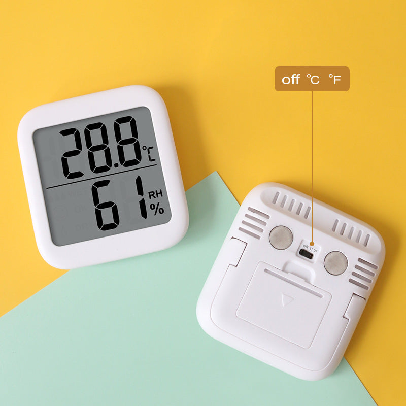 Compact Digital Thermo-Hygrometer for Home Environment Monitoring
