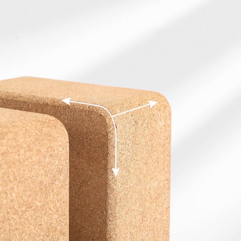Eco-Friendly Cork Yoga Block for Sustainable Fitness