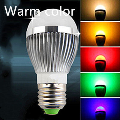 Energy-Efficient Multi-Color LED Light Bulb for Sustainable Living