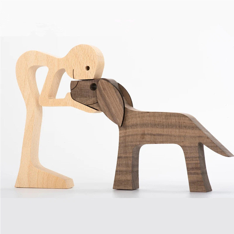 Eco-Friendly Wooden Animal Figurines - Sustainable Home Decor