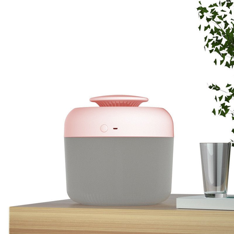 Eco-Friendly Cylindrical Humidifier for Wellness and Air Quality