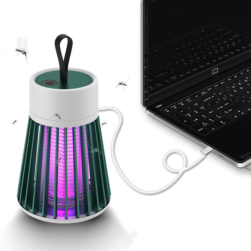 Eco-Friendly Electric Mosquito Trap - Green & Gray Options