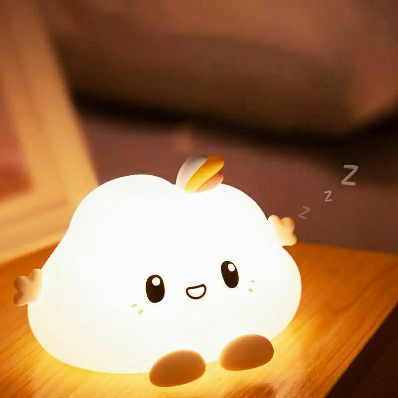 Cat-Shaped Rechargeable Night Light - Eco-Friendly Portable Lighting