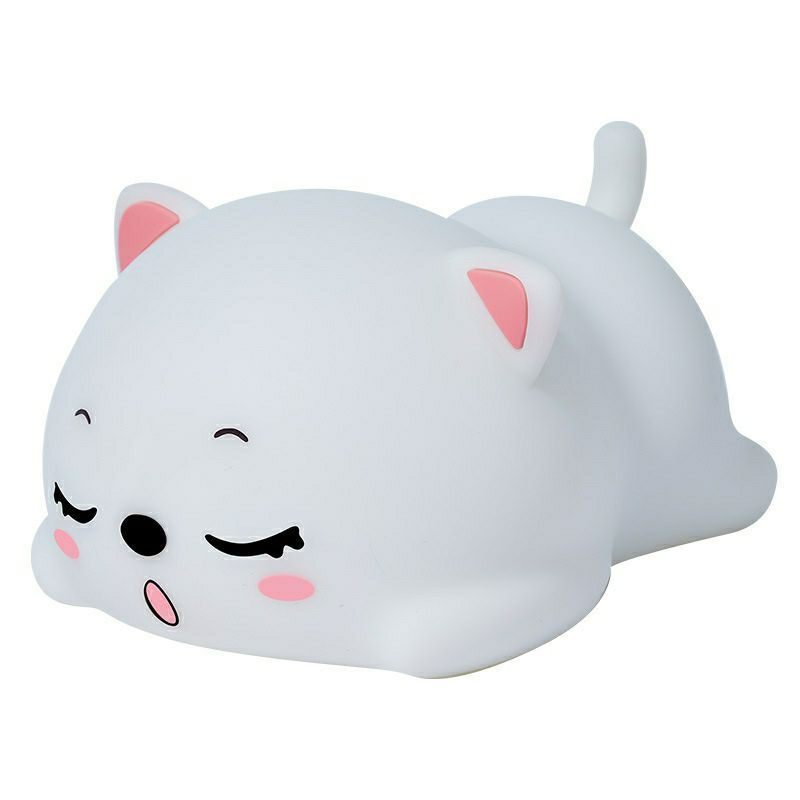 Cat-Shaped Rechargeable Night Light - Eco-Friendly Portable Lighting