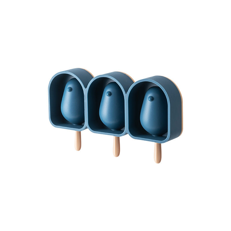 Penguin-Shaped Silicone Ice Cream Molds - Eco-Friendly & Reusable