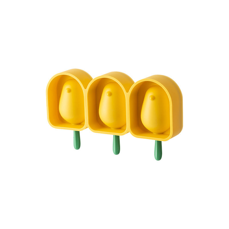 Penguin-Shaped Silicone Ice Cream Molds - Eco-Friendly & Reusable