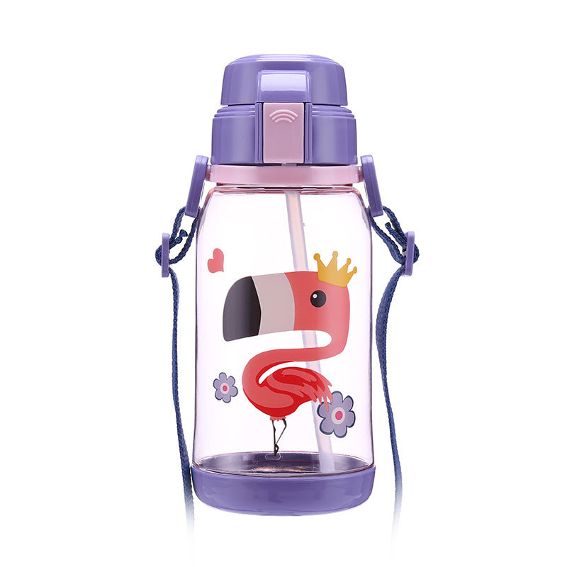 Eco-Friendly Kids' Water Bottles with Animal Designs