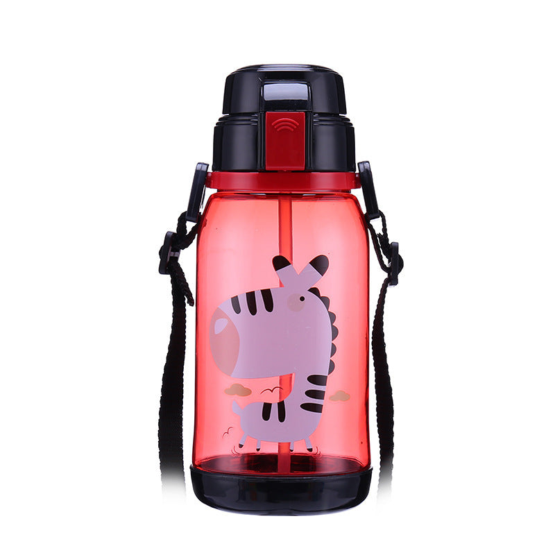 Eco-Friendly Kids' Water Bottles with Animal Designs