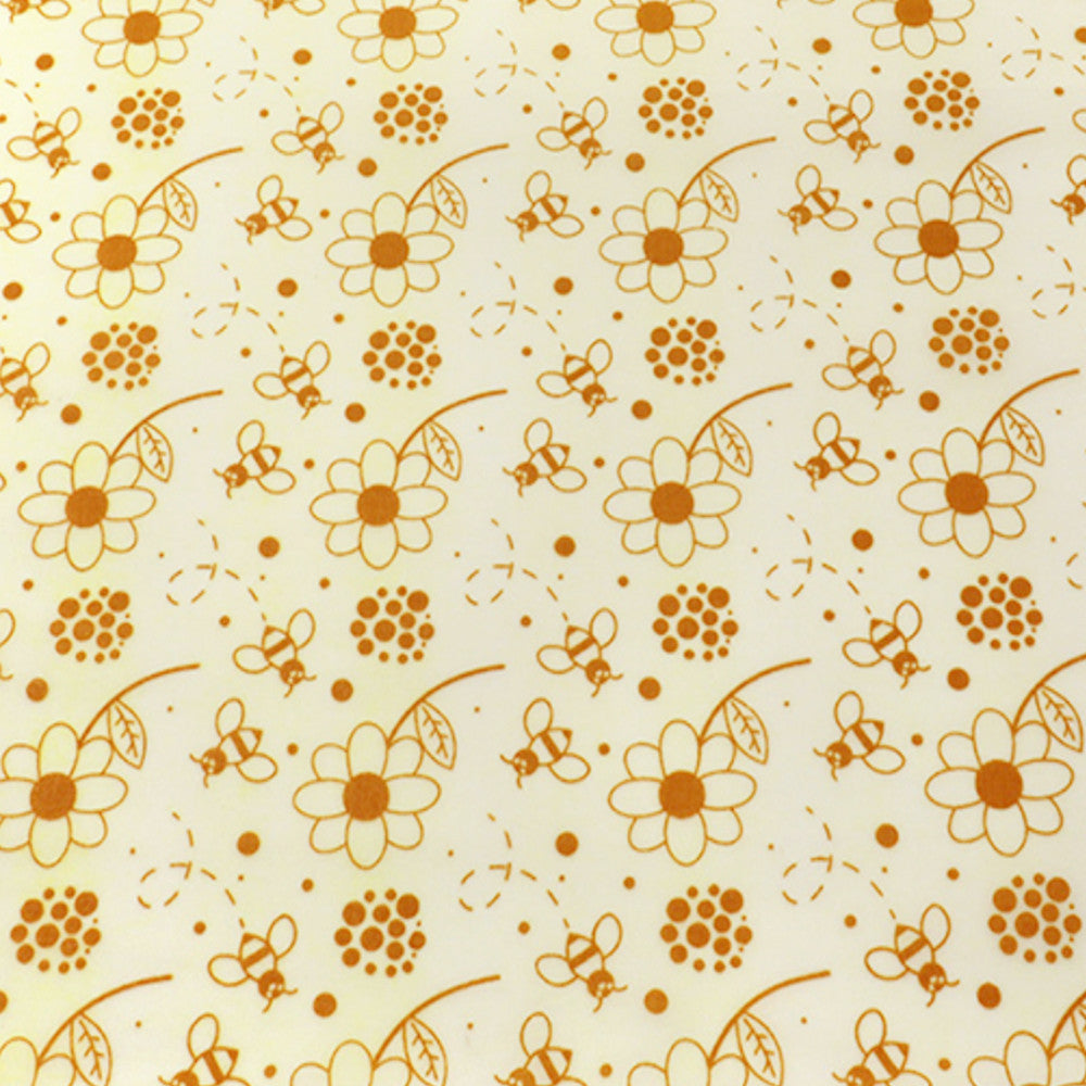 Eco-Friendly Banana Print Beeswax Food Wrap
