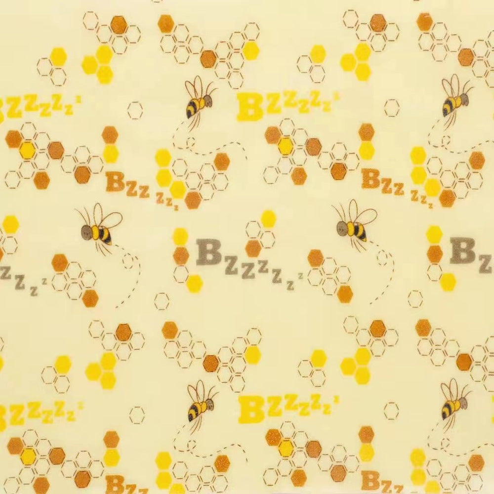 Eco-Friendly Banana Print Beeswax Food Wrap