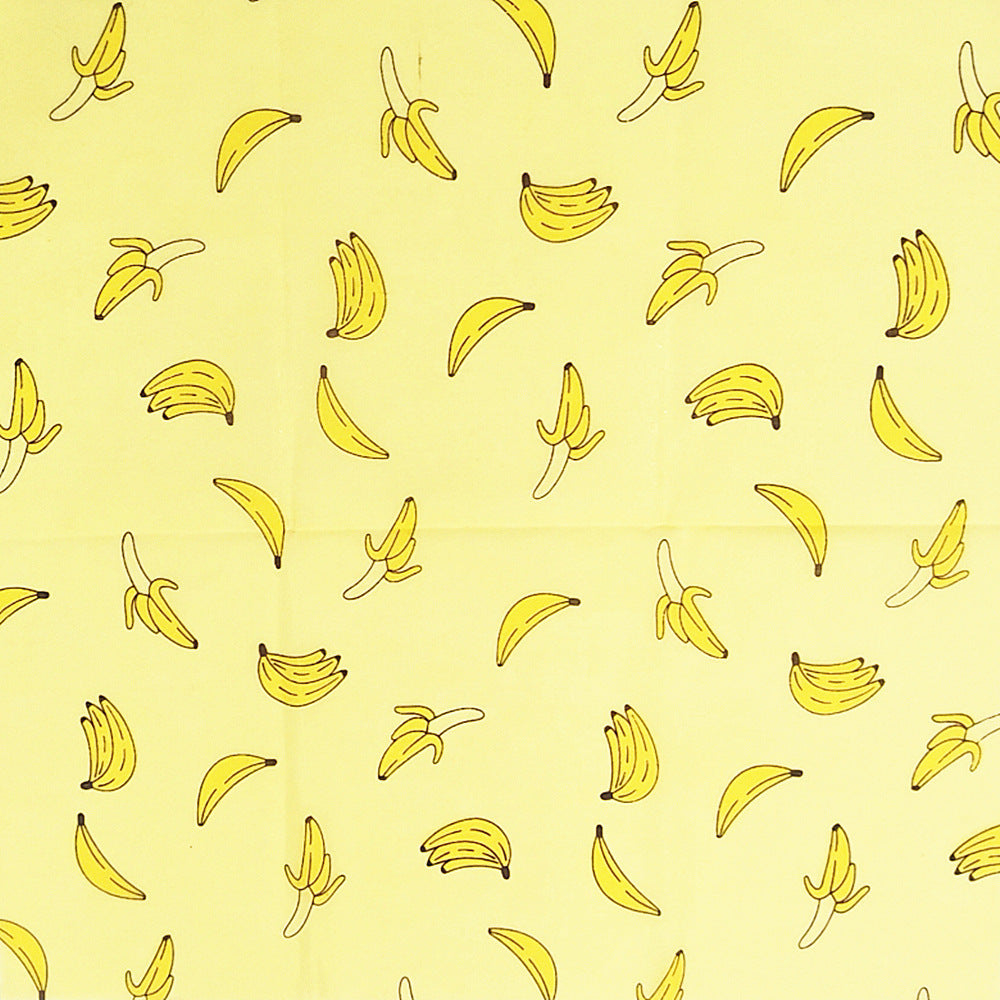 Eco-Friendly Banana Print Beeswax Food Wrap