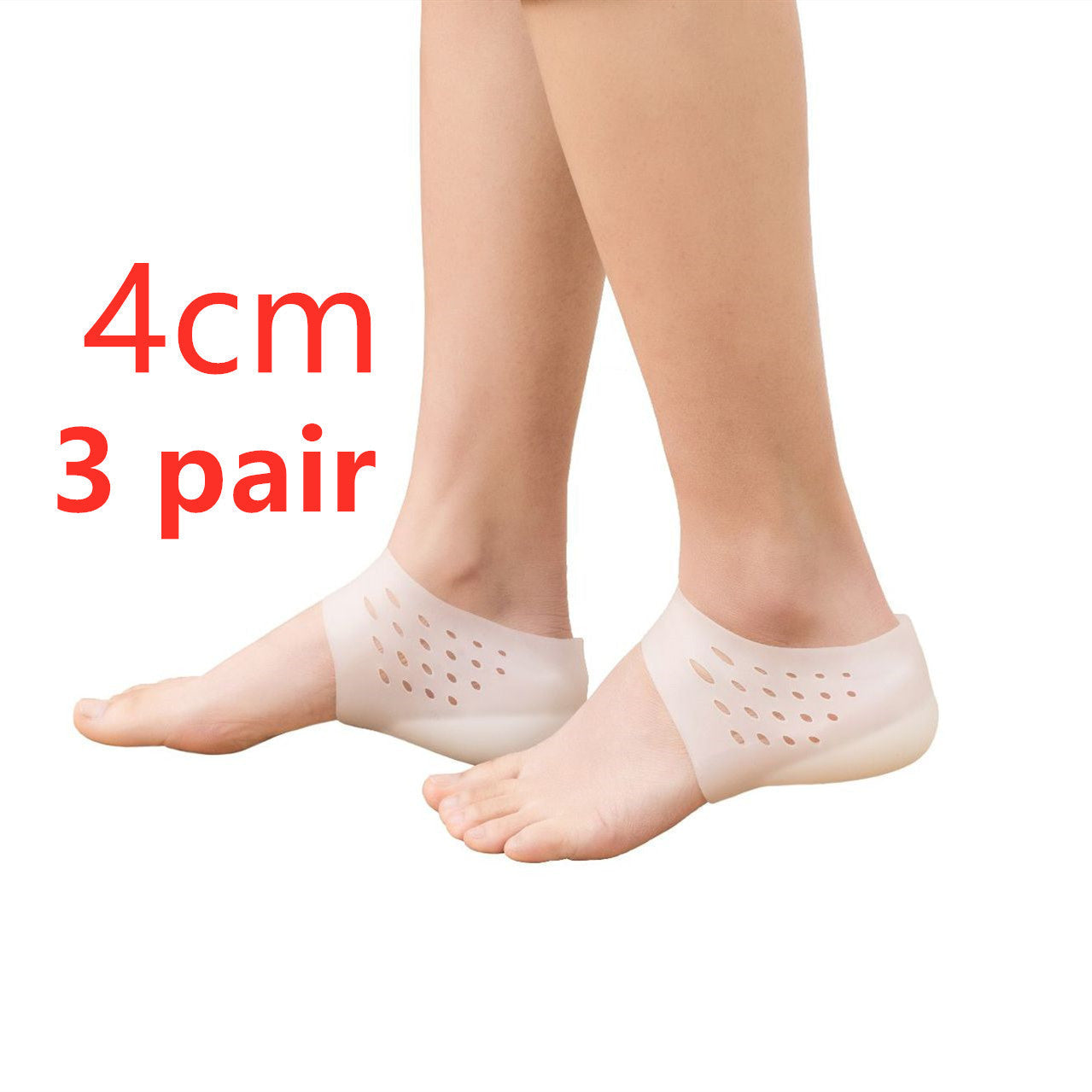 Ergonomic Reusable Heel Cushion Inserts for Comfort and Support