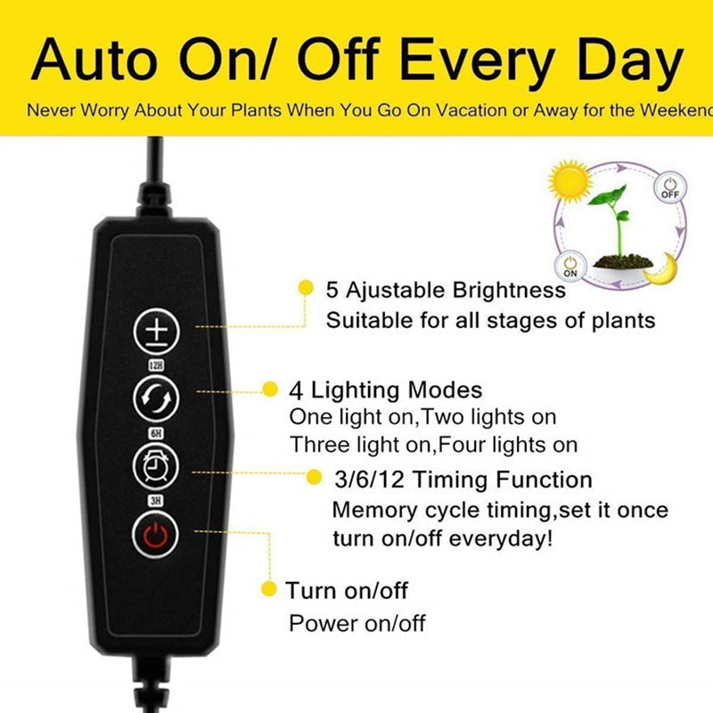 Flexible LED Grow Light for Indoor Plants