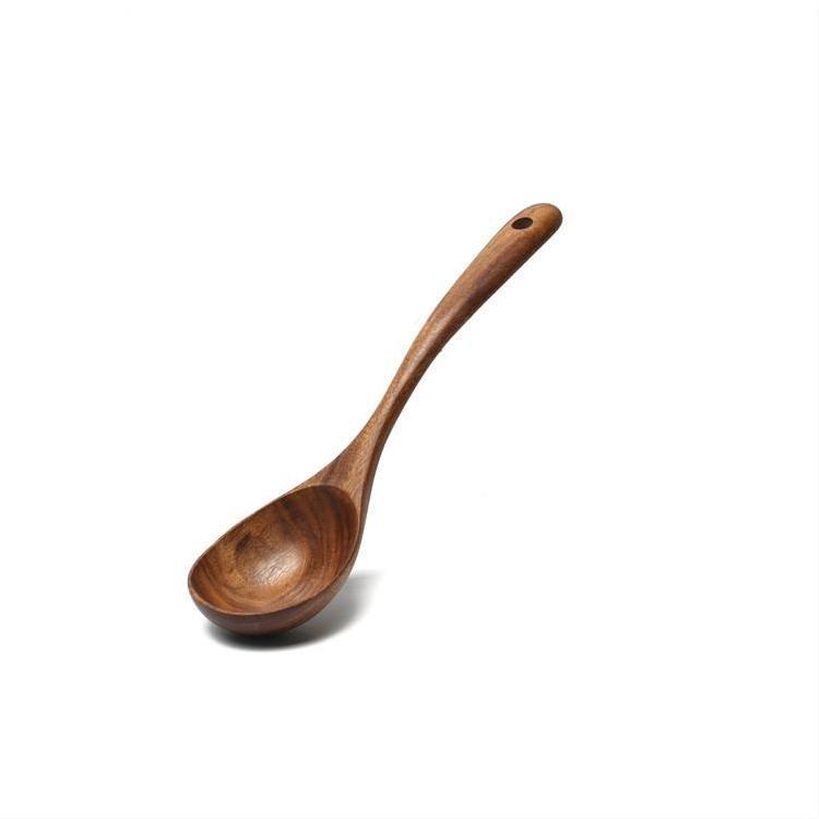 Eco-Friendly Wooden Kitchen Utensils Set - Sustainable Cooking Tools
