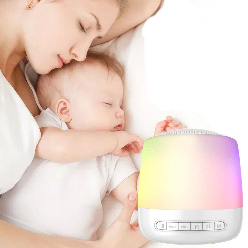 Portable Bluetooth Speaker with LED Light - Eco-Friendly & Multi-Functional