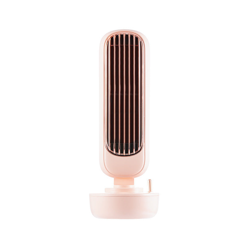 Compact Energy-Efficient Tabletop Fan - Green, White, Pink