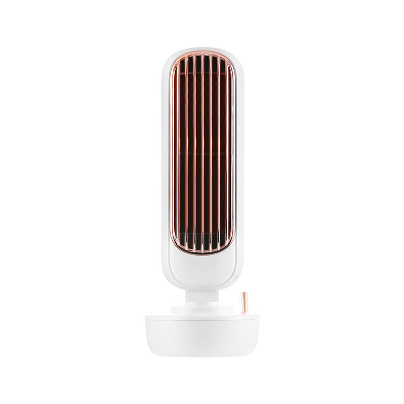 Compact Energy-Efficient Tabletop Fan - Green, White, Pink