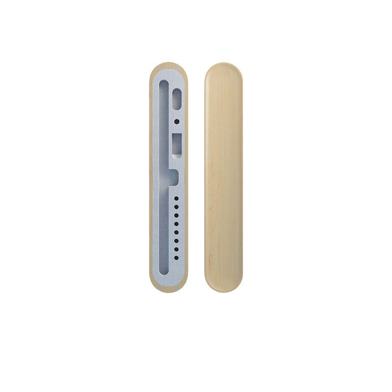 Eco-Friendly Wooden Toothbrush Set with Silicone Covers and Replaceable Heads