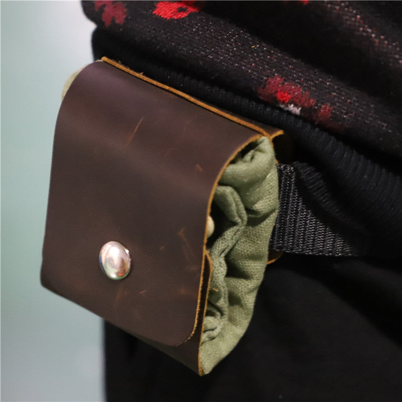 Eco-Friendly Reusable Storage Bag - Beige Fabric with Drawstring Closure