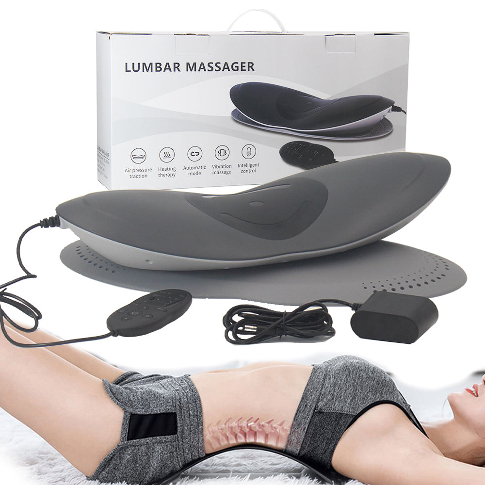 Ergonomic Electric Lumbar Massager for Home Use