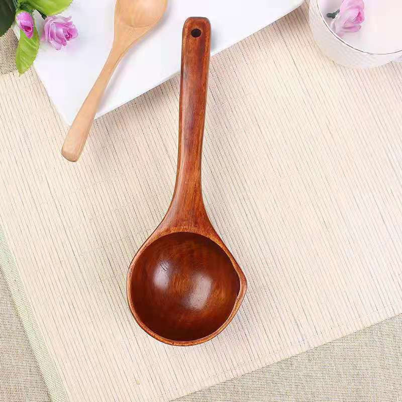 Natural Wooden Scoops for Kitchen & Bath - Eco-Friendly, Durable, Biodegradable