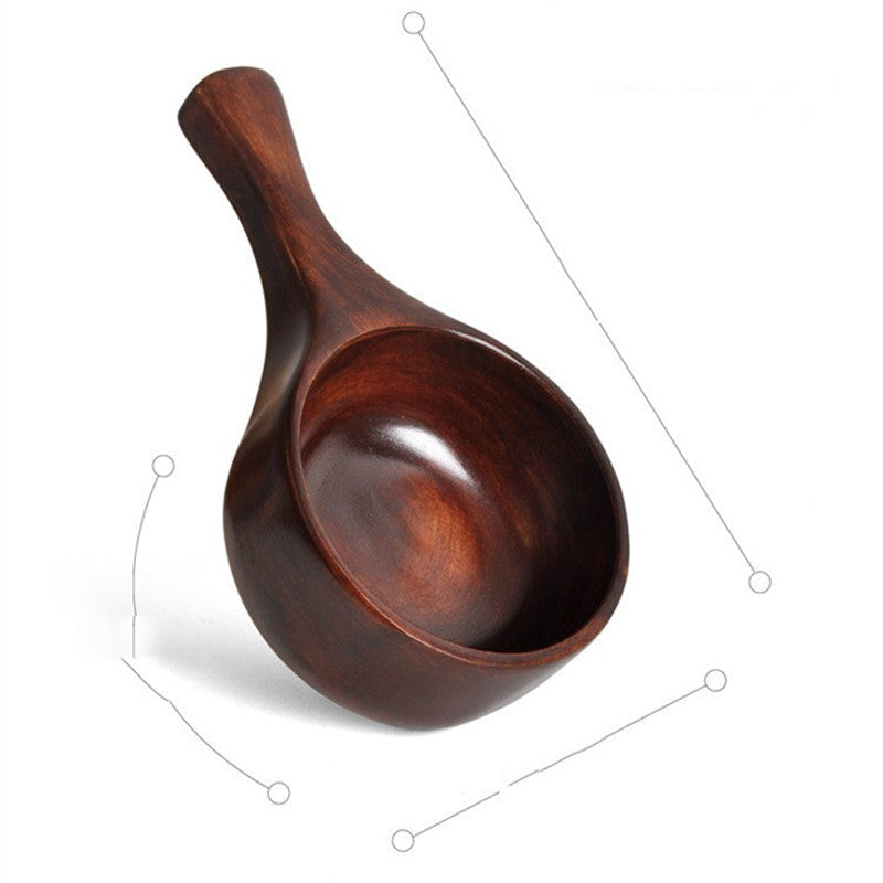 Natural Wooden Scoops for Kitchen & Bath - Eco-Friendly, Durable, Biodegradable