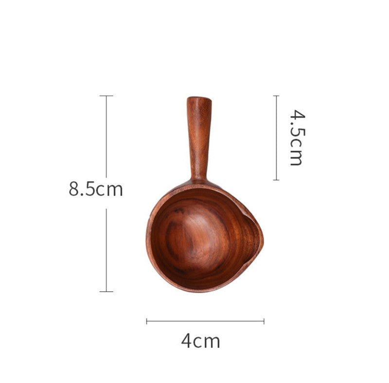 Natural Wooden Scoops for Kitchen & Bath - Eco-Friendly, Durable, Biodegradable