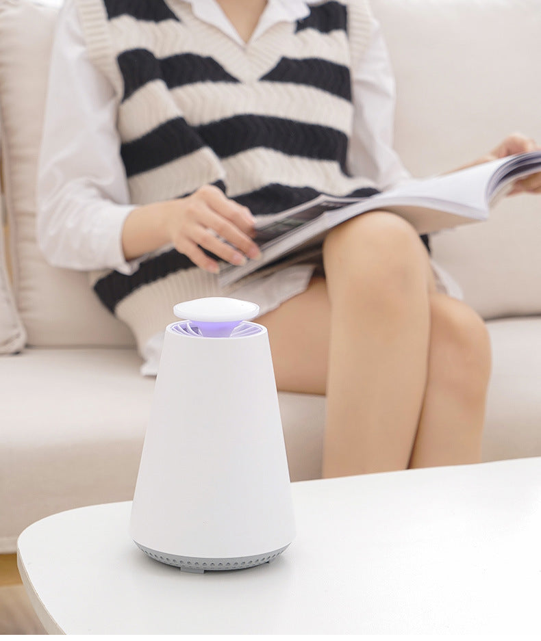 Eco-Friendly Conical Air Humidifier with Aromatherapy and Water-Saving Technology