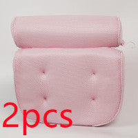 Luxurious Quick-Dry Contoured Bath Pillow with Headrest