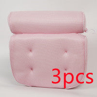 Luxurious Quick-Dry Contoured Bath Pillow with Headrest