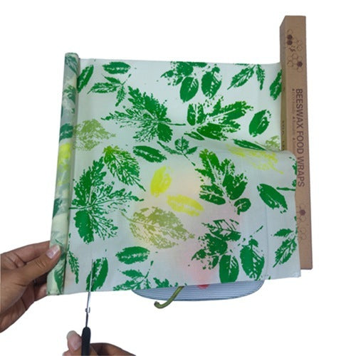 Eco-Friendly Beeswax Food Wraps - Sustainable, Reusable, and Compostable