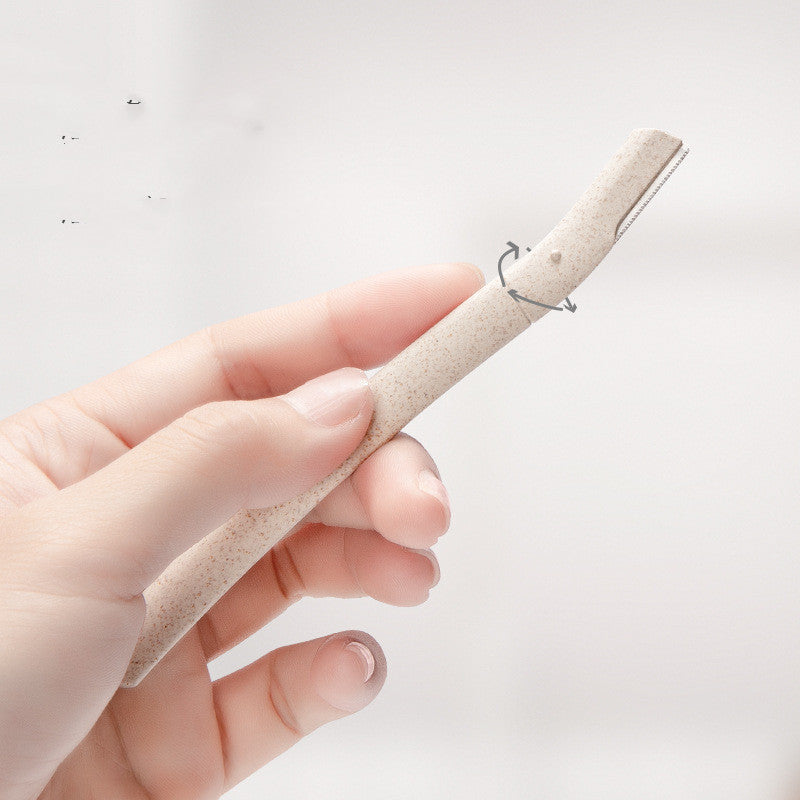 Biodegradable Eyebrow Razor - Eco-Friendly Personal Grooming Tool