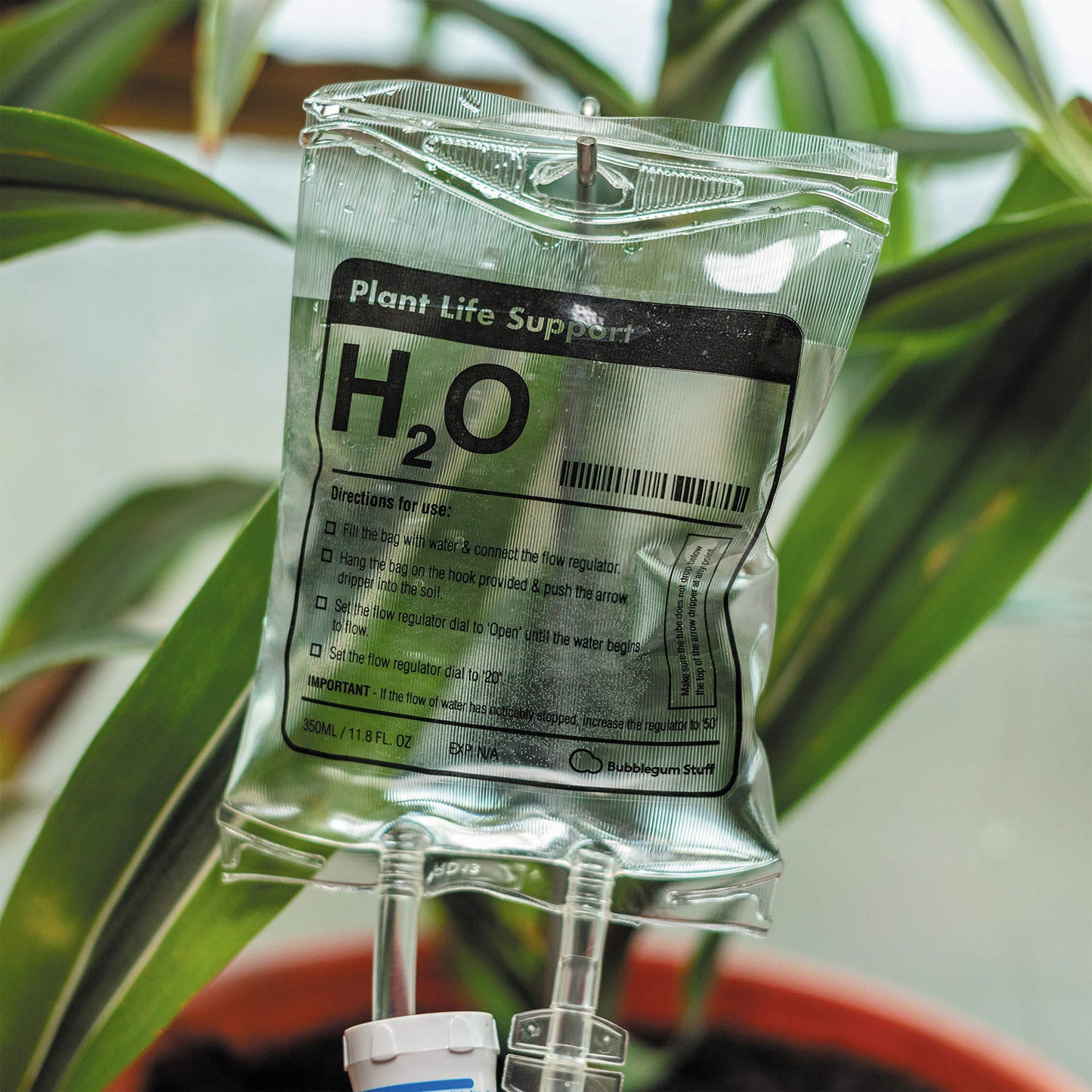 Automatic Plant Life Support Watering System - Eco-Friendly Indoor Plant Care