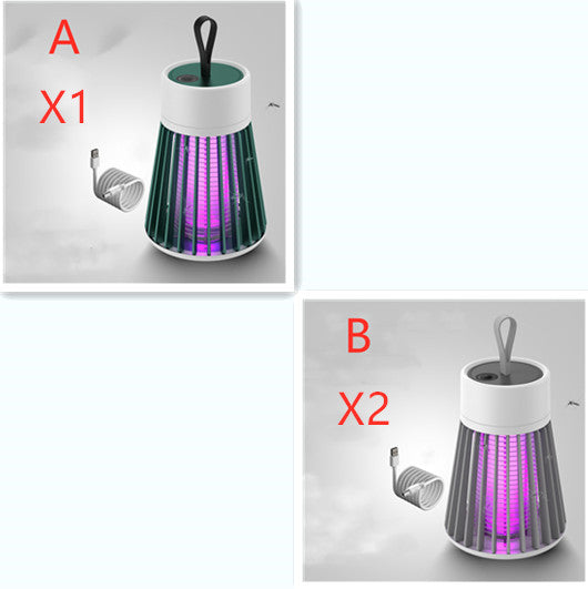 Eco-Friendly Electric Mosquito Trap - Green & Gray Options